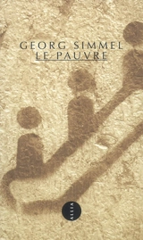 Le pauvre - Georg Simmel
