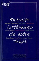 Portraits littéraires de notre temps