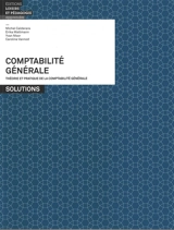Comptabilité générale : théorie et pratique de la comptabilité générale : solutions