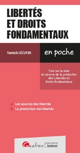 Libertés et droits fondamentaux : tout sur la mise en oeuvre de la protection des libertés et droits fondamentaux - Yannick Lécuyer