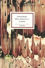 Tableau abstrait 825-11, 69 détails - Gerhard Richter
