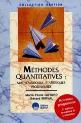 Méthodes quantitatives - Gérard Mirval