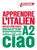 Apprendre l'italien : niveau débutants : niveau atteint A2 - Federico Benedetti