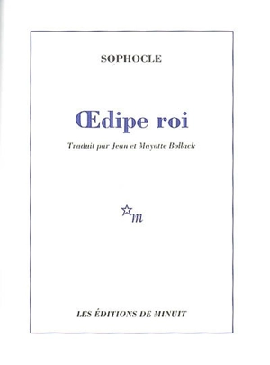 Oedipe roi - Sophocle
