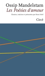 Les poésies d'amour - Ossip Mandelstam