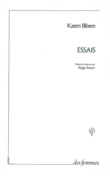 Essais - Karen Blixen