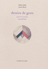 Dessins de geste : gravure & poinçon typographique. La perle - Nelly Gable