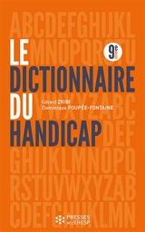 Le dictionnaire du handicap - Gérard Zribi