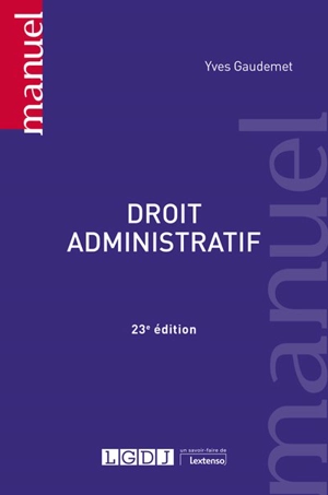 Droit administratif - Yves Gaudemet
