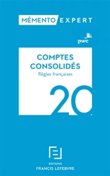 Comptes consolidés : règles françaises : 2020 - PricewaterhouseCoopers