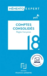 Comptes consolidés : règles françaises : 2018 - PricewaterhouseCoopers