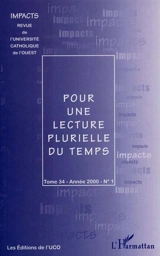 Impacts, n° 1 (2000). Pour une lecture plurielle du temps