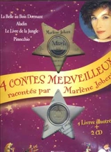 Coffret quatre plus beaux contes du monde - Marlène Jobert