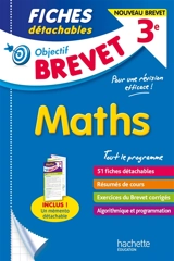 Maths 3e : tout le programme : nouveau brevet - Nicolas Clamart