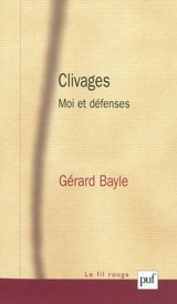 Clivages : moi et défenses - Gérard Bayle