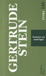 Lectures en Amérique - Gertrude Stein