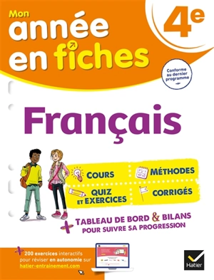 Français 4e : conforme au dernier programme - Hélène Ricard