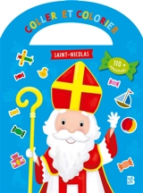 Saint-Nicolas : coller et colorier - Standaard Uitgeverij (Anvers, Belgique)