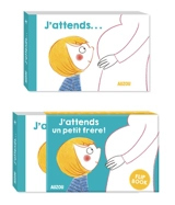 J'attends un petit frère ! : flip book - Manduka