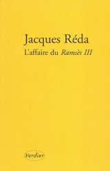 L'affaire du Ramsès III - Jacques Réda