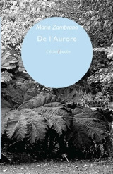 De l'aurore - Maria Zambrano
