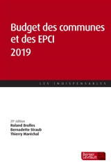 Budget des communes et des EPCI 2019 - Roland Brolles