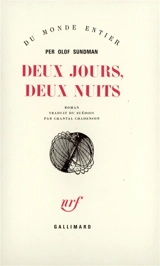 Deux jours, deux nuits - Per Olof Sundman