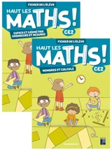 Haut les maths ! CE2 : fichier de l'élève - Marie-Sophie Mazollier