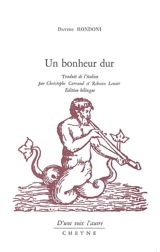 Un bonheur dur - Davide Rondoni