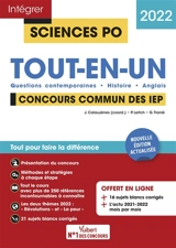 Tout-en-un, concours commun des IEP 2022 : questions contemporaines, histoire, anglais - Paul Leitch