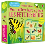 Les petites bêtes : mon coffret livre et jeux : jeu de loto et jeu de mémoire - Kate Nolan