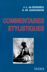 Commentaires stylistiques - Jean-Louis de Boissieu
