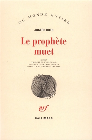 Le prophète muet - Joseph Roth