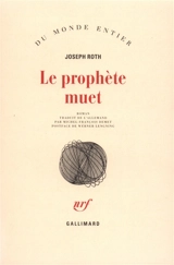 Le prophète muet - Joseph Roth