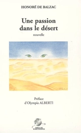 Une passion dans le désert - Honoré de Balzac