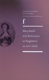 Mary Astell et le féminisme en Angleterre au XVIIe siècle
