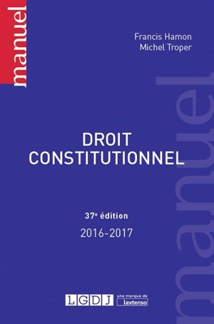 Droit constitutionnel - Francis Hamon