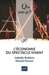 L'économie du spectacle vivant - Isabelle Barbéris