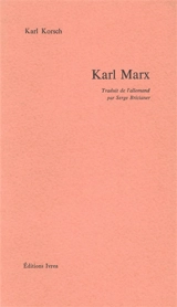 Karl Marx - Karl Korsch