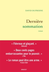 Dernière sommation - David Dufresne
