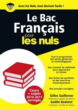 Le bac français pour les nuls - Gilles Guilleron