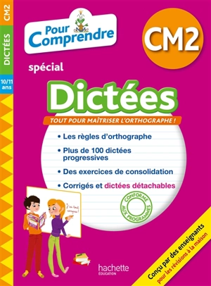 Pour comprendre, spécial dictées CM2, 10-11 ans - Daniel Berlion