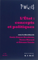 Tumultes, n° 44. L'Etat : concepts et politiques