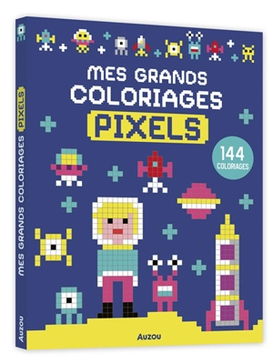 Mes grands coloriages pixels - Pintachan