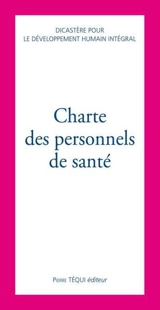 Charte des personnels de la santé