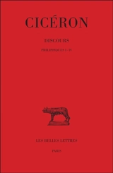 Discours. Vol. 19. Philippiques I-IV - Cicéron