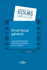 Droit fiscal général - Jacques Grosclaude