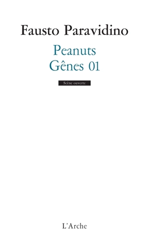 Peanuts. Gênes 01 - Fausto Paravidino