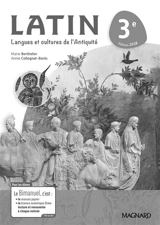 Latin 3e : livre du professeur : langues et cultures de l'Antiquité - Marie Berthelier