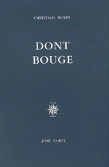 Dont bouge - Christian Hubin